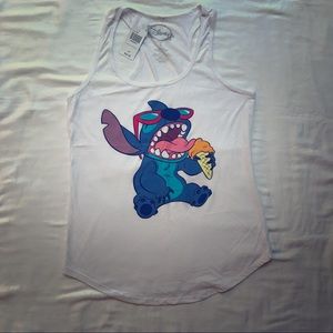 BRAND NEW Stitch racerback tank Hot Topic size L