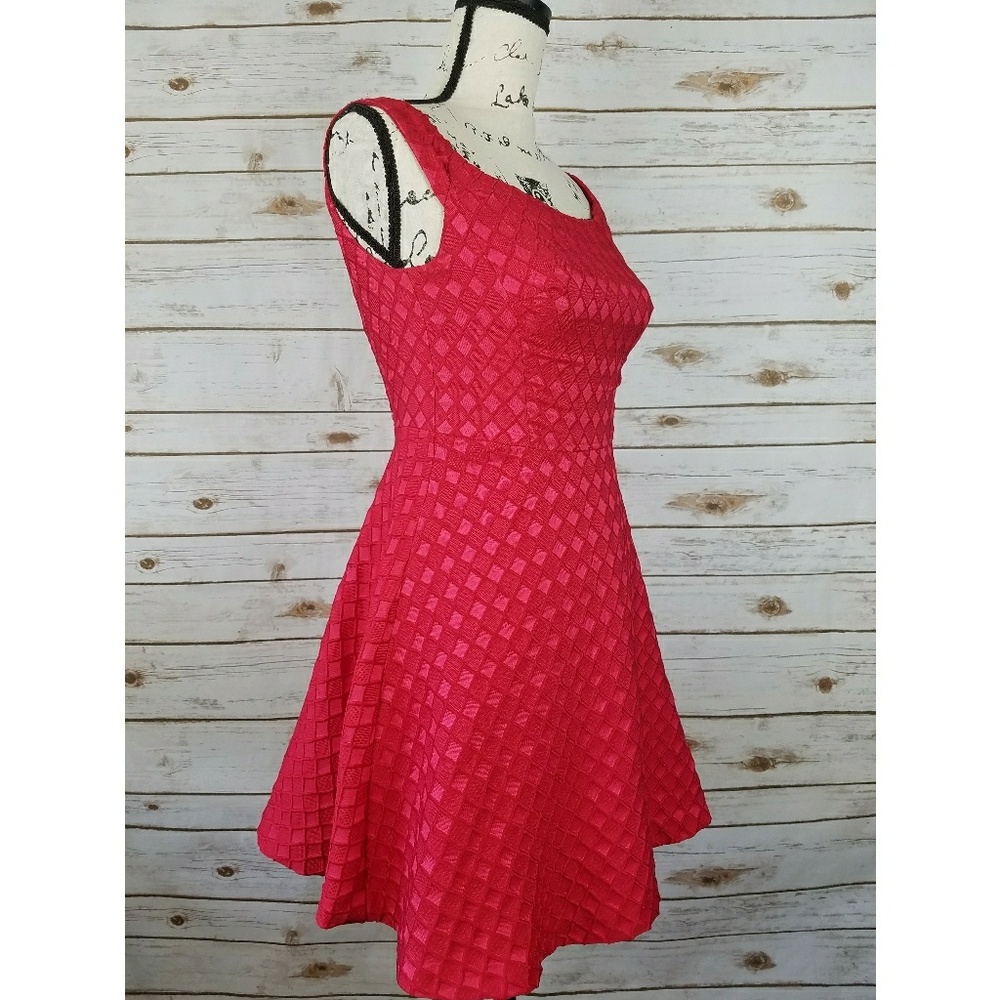 Moulinette Soeurs Minette Dress Red Smocked - Picture 4 of 8