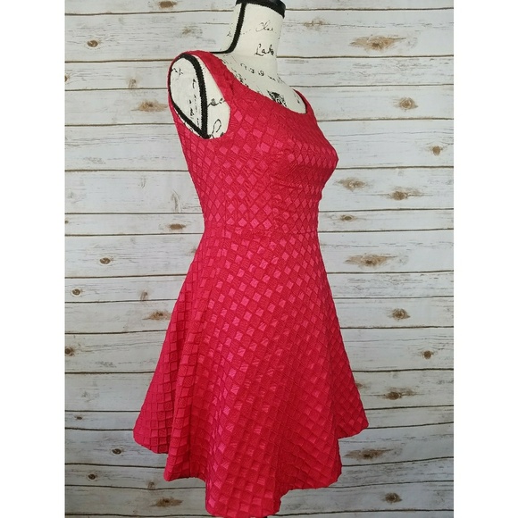 Moulinette Soeurs Minette Dress Red Smocked - Picture 4 of 8