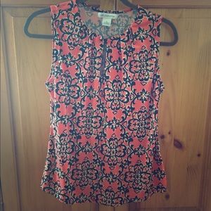 Liz Claiborne sleeveless top