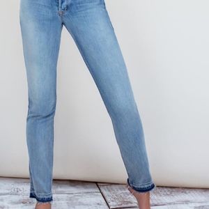 Medium Wash Mom Jeans Denim Jeans