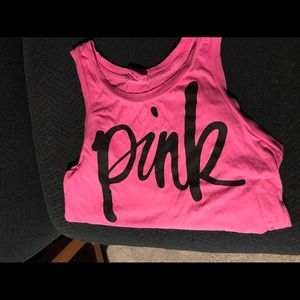 Pink tank top extra small