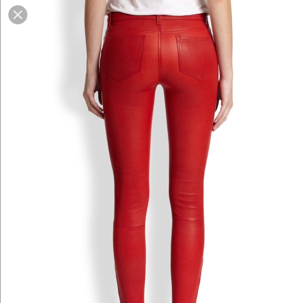 Brand New (no tags) Red J Brand Jeans!