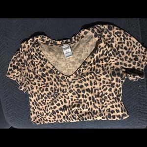 Cheetah print t shirt