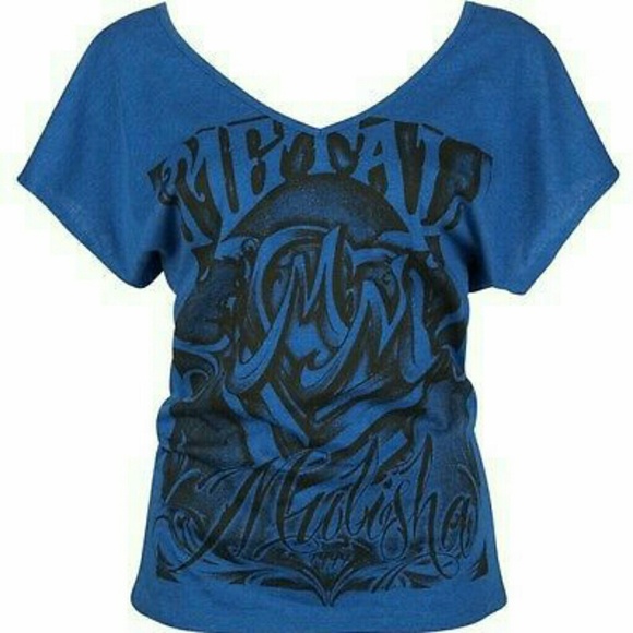 Metal Mulisha Tops - NWT Metal Mulisha v-neck dolman top tee shirt