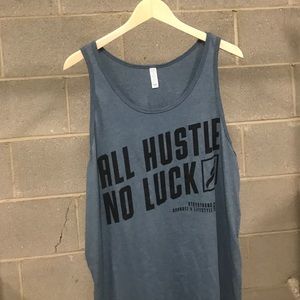 All hustle no luck - Unisex Tank-top