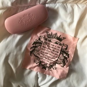 Juicy Couture eyeglass case