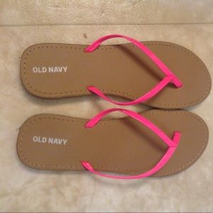 Girls Old navy flip flops
