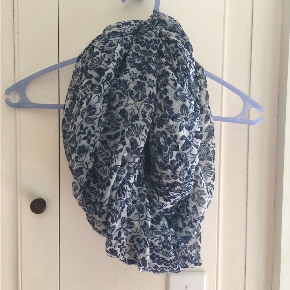 Charlotte Russe Floral Infinity Scarf