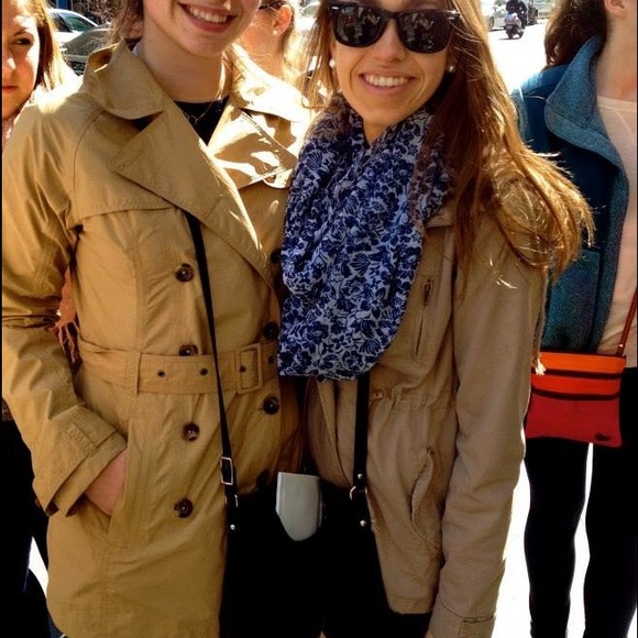 Charlotte Russe Floral Infinity Scarf - Picture 2 of 3