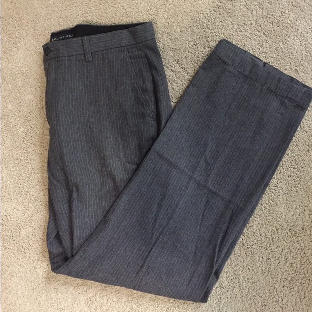Men's Banana Republic pin striped pants