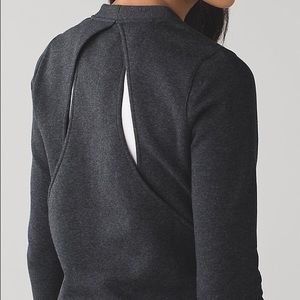 Lululemon Cutout Back Crewneck Sweatshirt