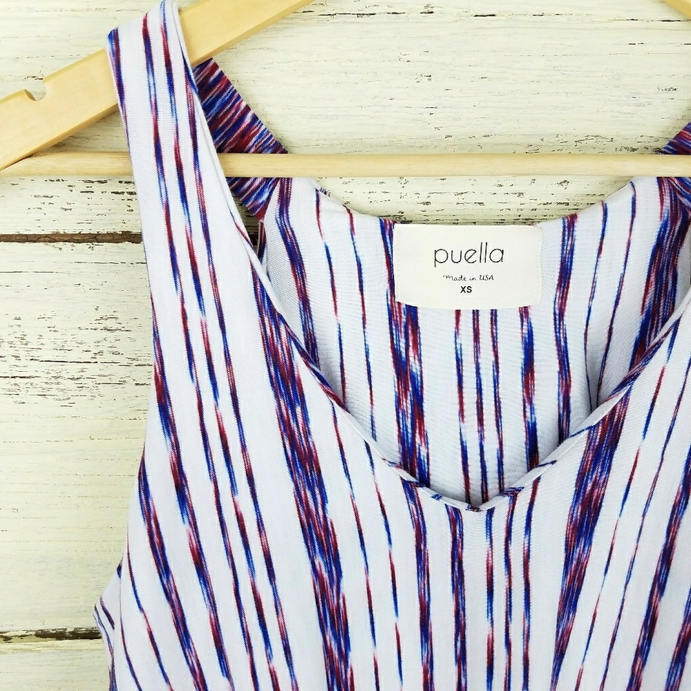 Anthropologie Puella Striped Trapeze Top