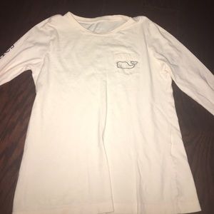Light pink vineyard vines long sleeve shirt