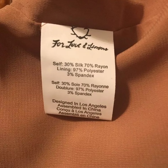 For Love & Lemons Collette Midi Dress Velvet NWT - Picture 6 of 8