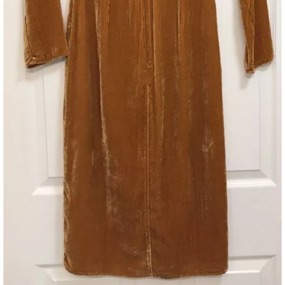 For Love & Lemons Collette Midi Dress Velvet NWT - Picture 8 of 8