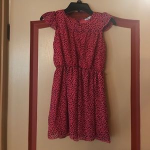 Pink dress for a little girl