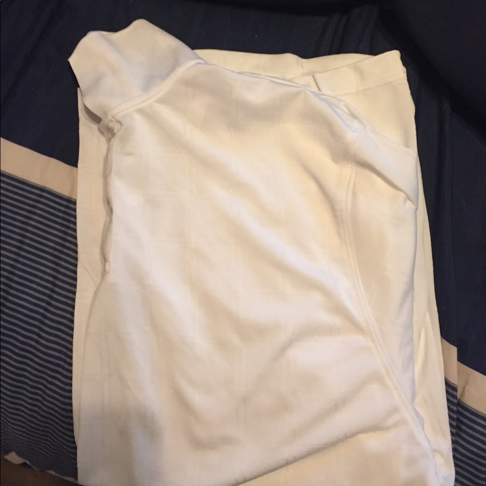 White Golf Polo