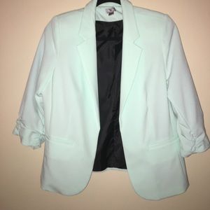Mint green dress jacket