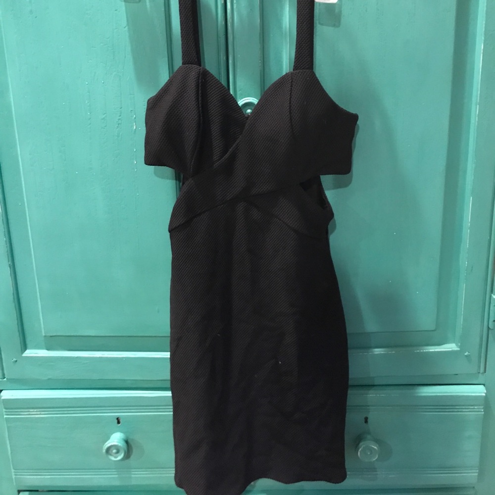 Wet Seal Little Black Dress with Cutouts