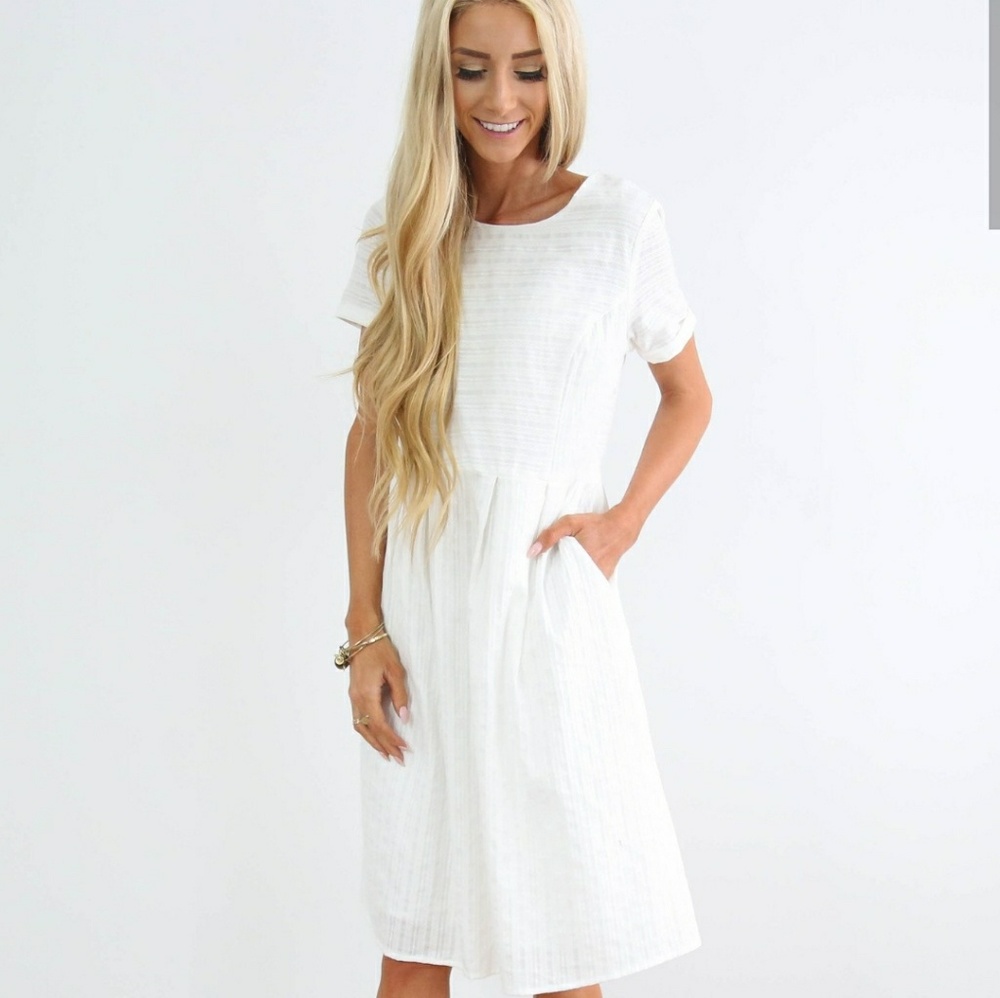 White dress