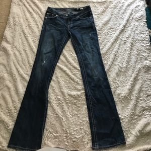 Size 29 Miss Me womens jeans boot cut