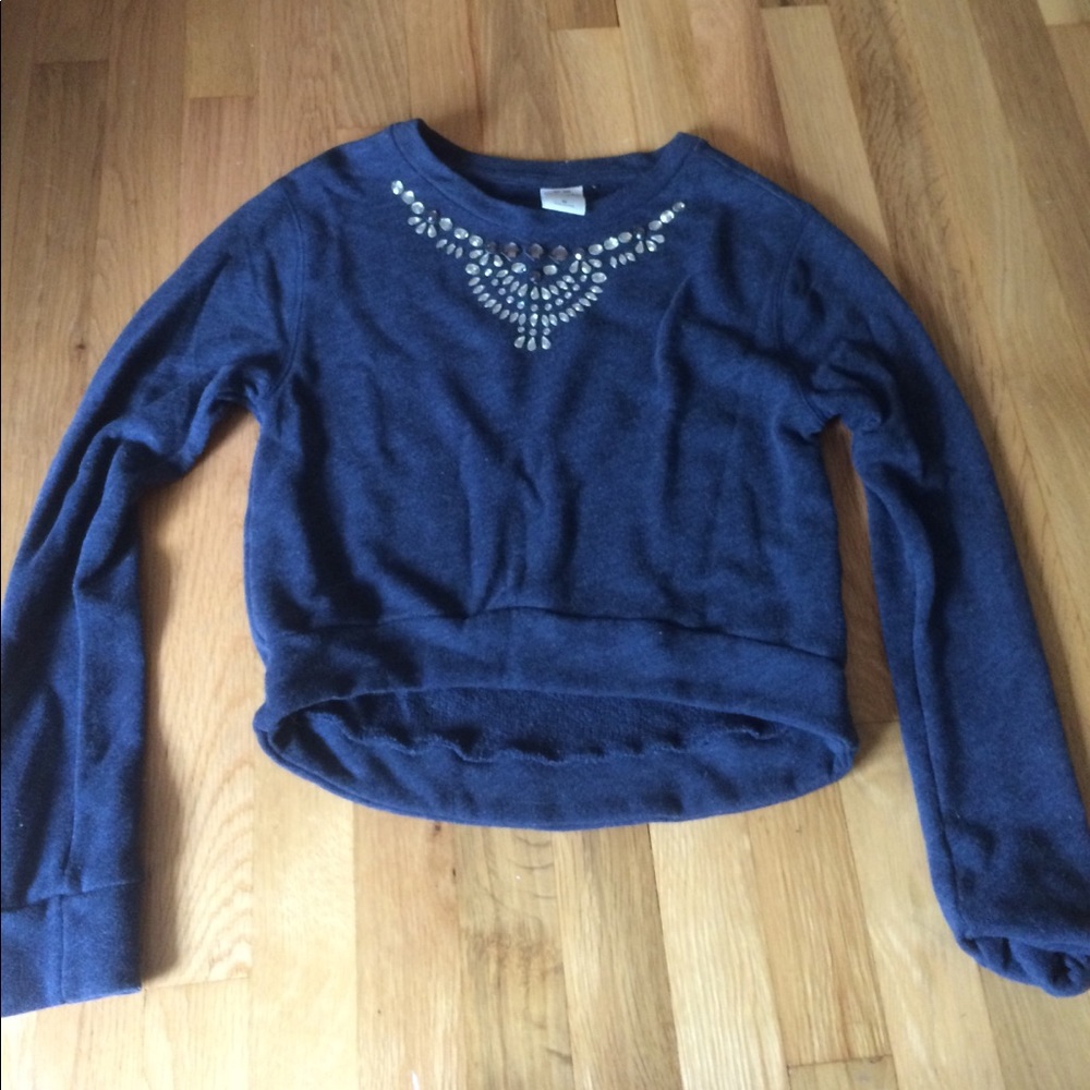 Navy blue sweater from Abercrombie Kids