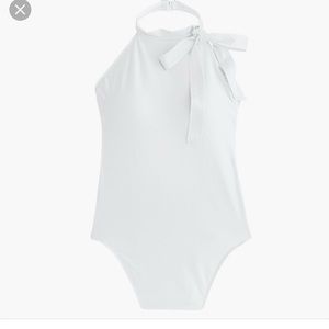 J crew halter bowtie one piece swimsuit