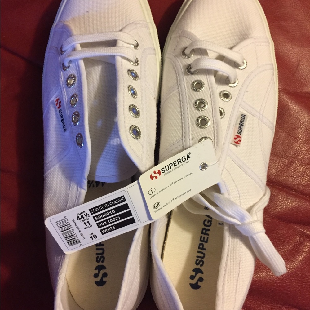Superga Men's White Classic