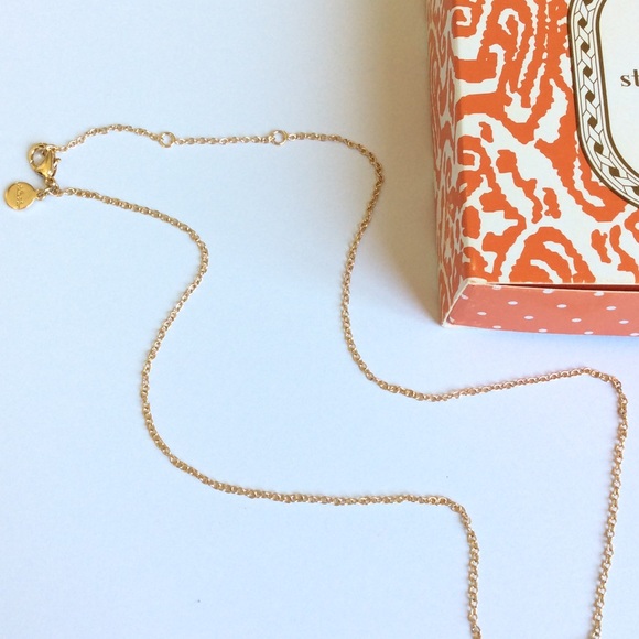 PRICE ⏬Stella &Dot Gold Pave Spear  Necklace - Picture 3 of 4