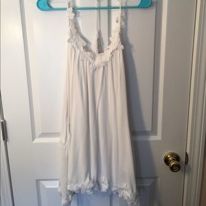 "Lily Love Ivory Shift Dress"