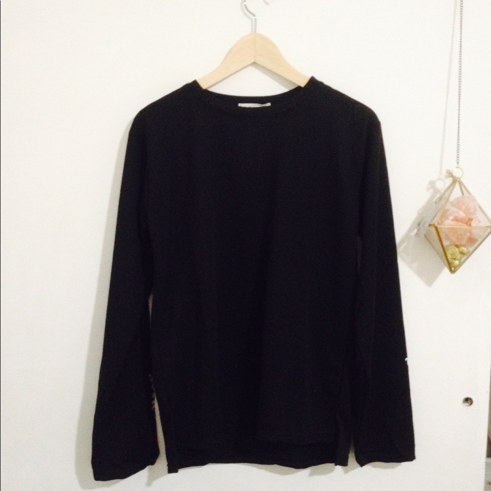 street style letter long sleeve