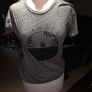 Madewell whisper Crewneck tee "los angeles"
