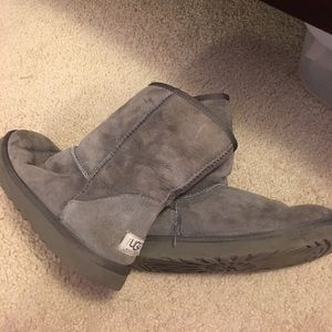 Gray Ugg Boots, Size 7