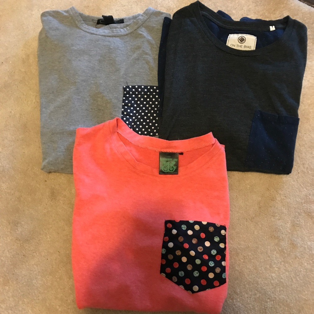 Pocket tee shirt bundle