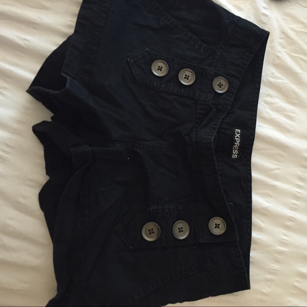 Black shorts