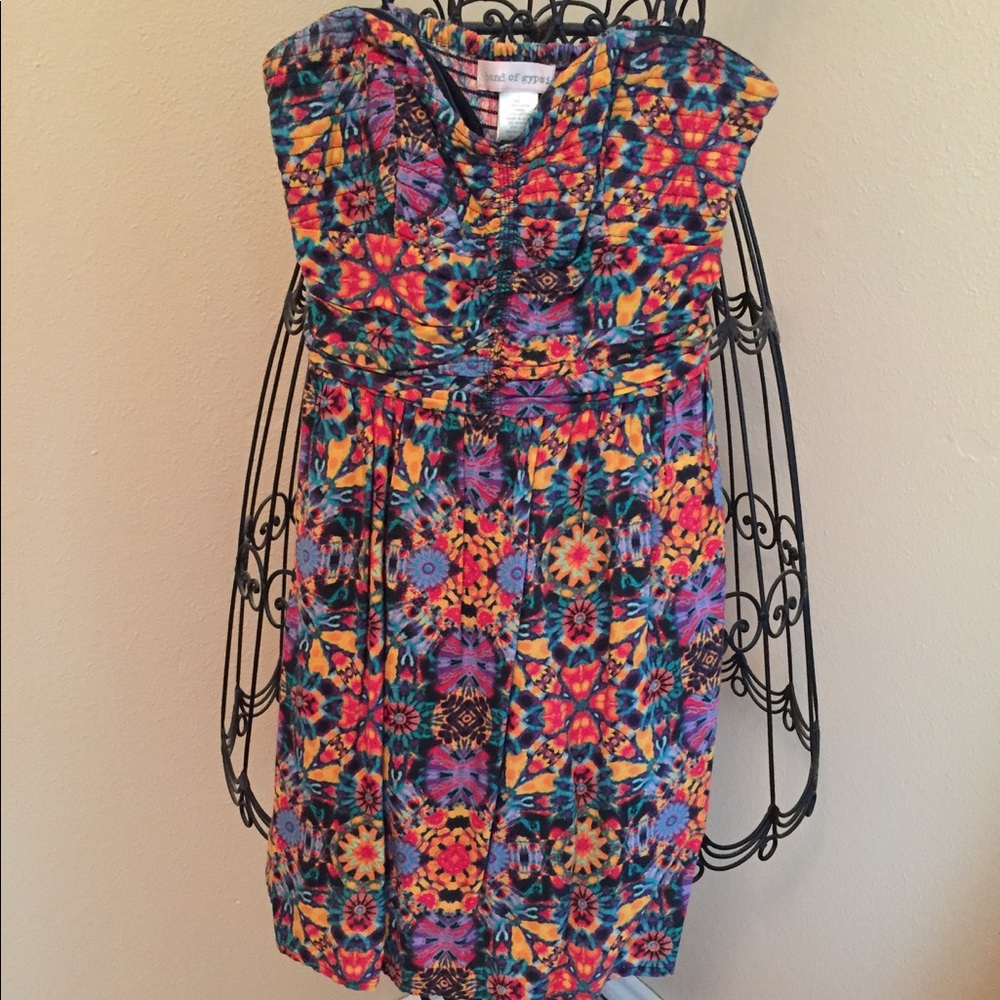 Strapless dress