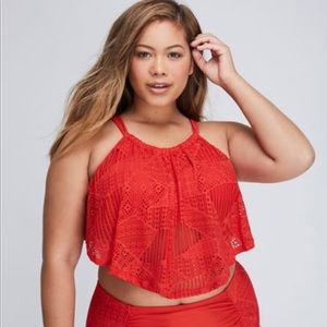 Lane Bryant two piece bathing suit NWOT