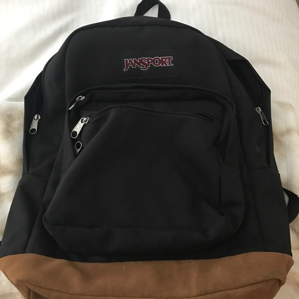 Black Jansport backpack