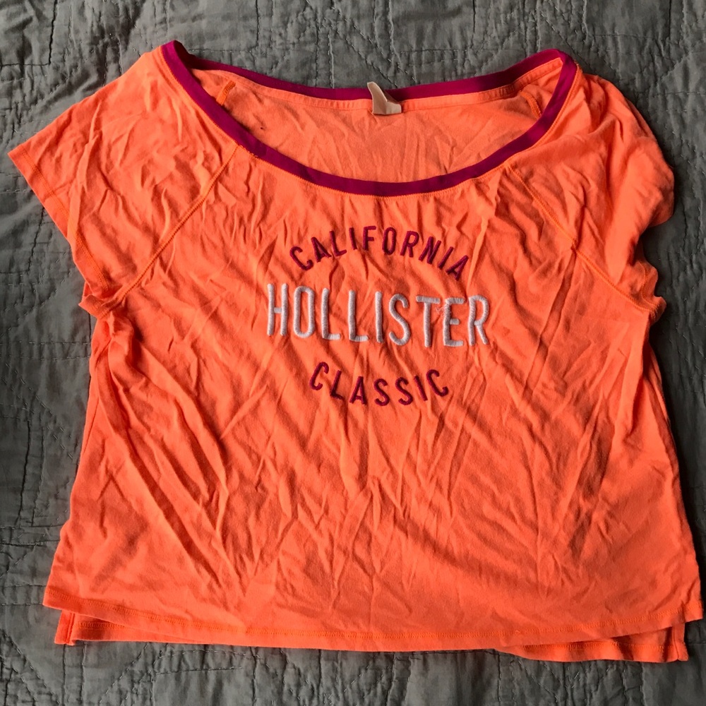 Soft orange top