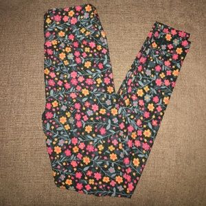 LulaRoe Leggings-Flowers