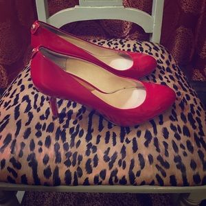 MICHAEL Michael Kors Shoes - Michael Kors patent leather red heels MICHAEL Michael Kors Shoes - Michael Kors patent leather red heels