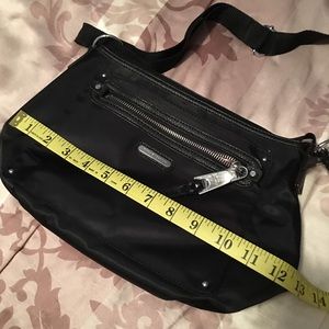 Dana Buchman nylon black bag NWOT