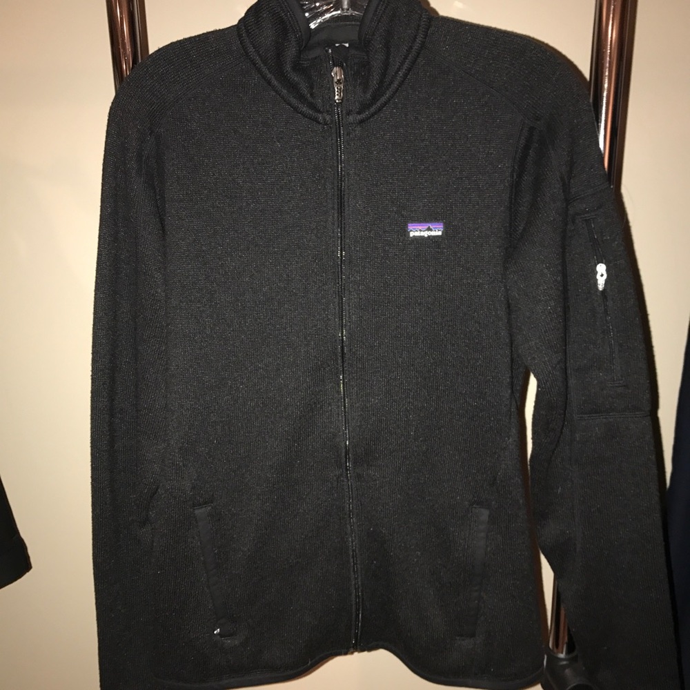 Patagonia black zip up