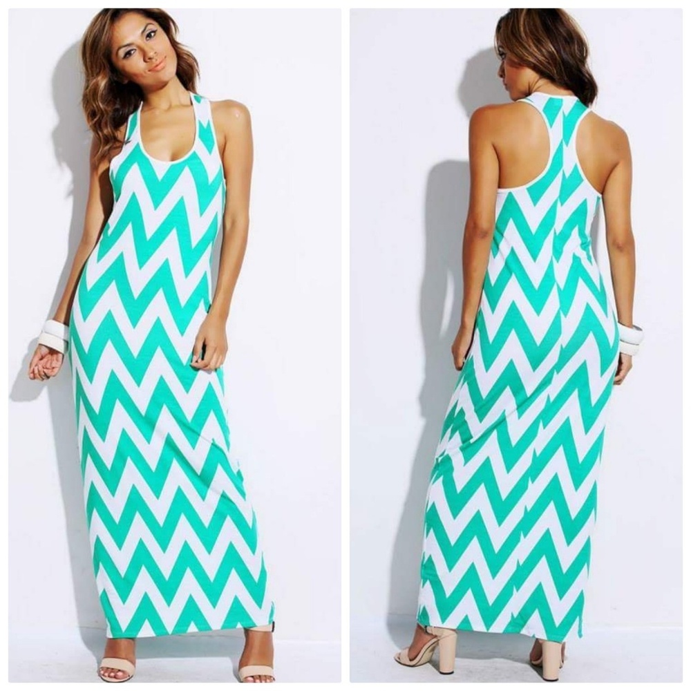 🆕️Turquoise Maxi Dress