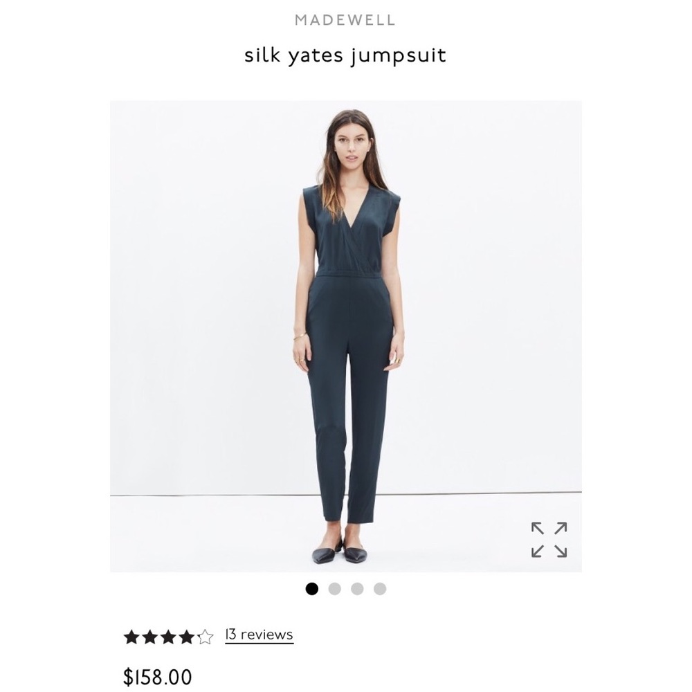 Madewell J Crew Yates Jumpsuit Romper NWT size 12