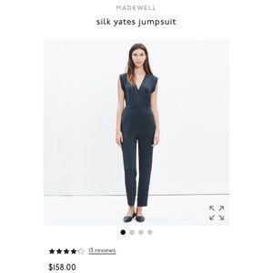 Madewell J Crew Yates Jumpsuit Romper NWT size 12