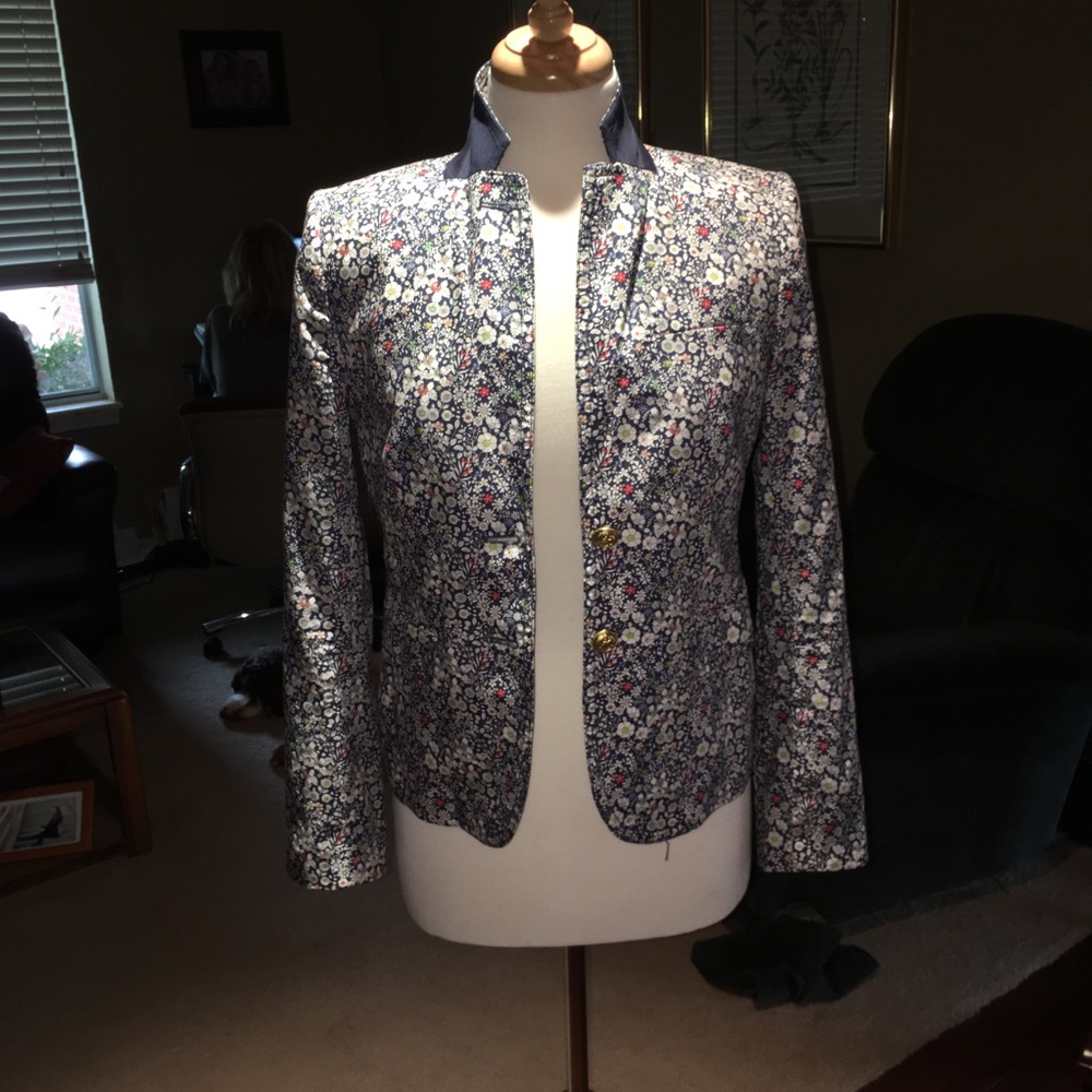 J. Crew Schoolboy Blazer In June's meadow