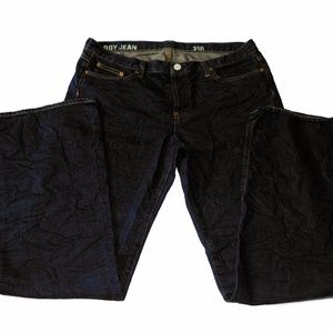 J. Crew Boy Jean Size 34R Dark Blue Mid-Rise