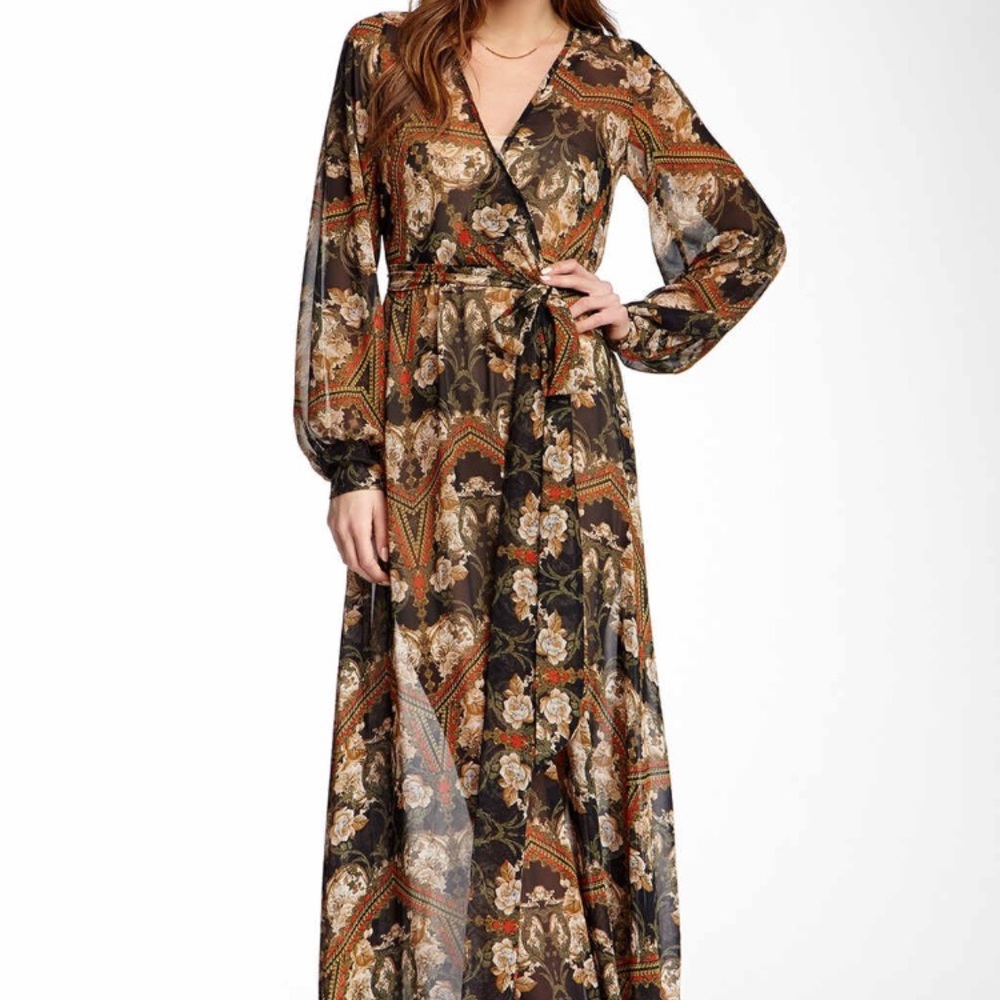 Long sleeve maxi dress beautiful